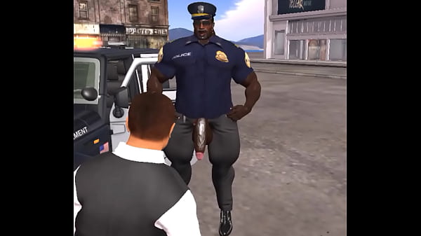 Image i sucked off a huge, muscular black cop to get out of a DUI