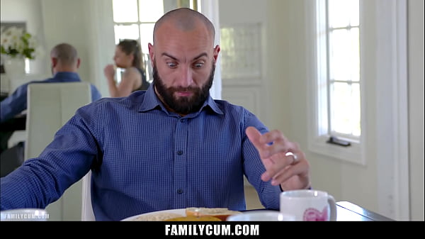 Image Some Under the Table Footplay with My Step Daddy - Familycum