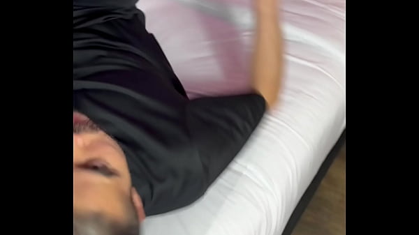 Image Visiting a friend to get my hairy hole fucked. PART 2