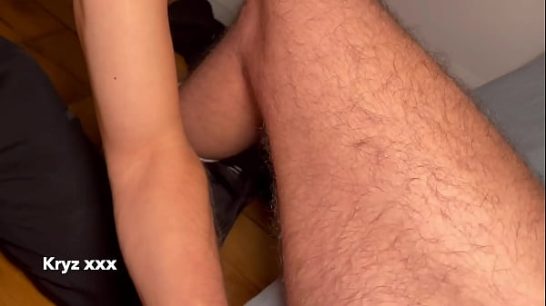 Image Sucking his cock until he cums on my face. PART 1