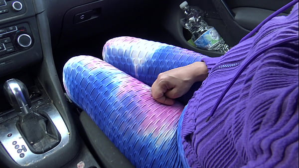 Image perverted stepmother touching her stepsons big cock in his car