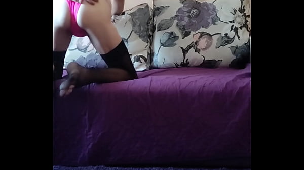 Image Homemade video in Victoria Secret pink lingerie