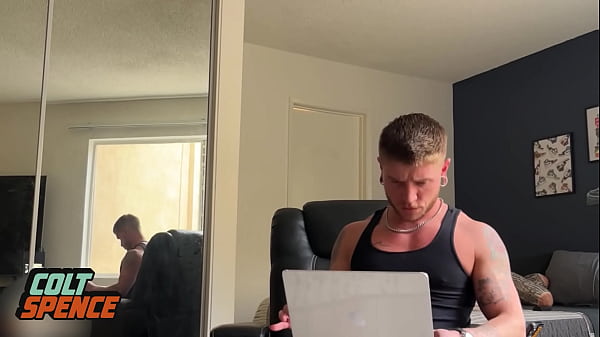 Image Colt Spence Gets Huge Cock Worshiped by Asher Day FULL SCENE