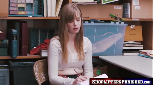 Image ShopliftersPunished.com - This teen needs hardcore stiff pole pounding her willing fuckhole deep