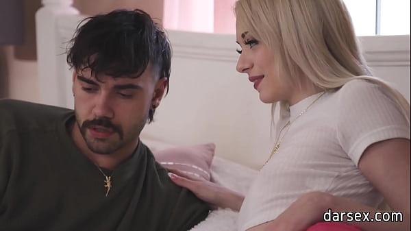 Image Sexy teen blonde girl seduces here firend with her amazing body and suck him good - Cecelia Taylor, Nade Nasty