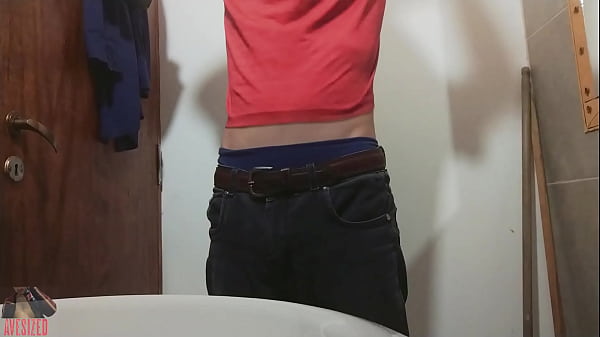 Image I Decided to treat myself with some JUICY LUBED JERK OFF AT WORK!