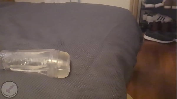 Image Fucking my fleshlight & cumming deep inside