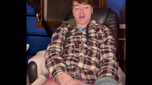 Image Busting a Huge Load While Watching Porn!