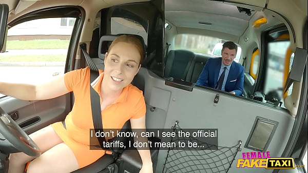 Image Female Fake Taxi This guy gets lucky with a horny female taxi driver