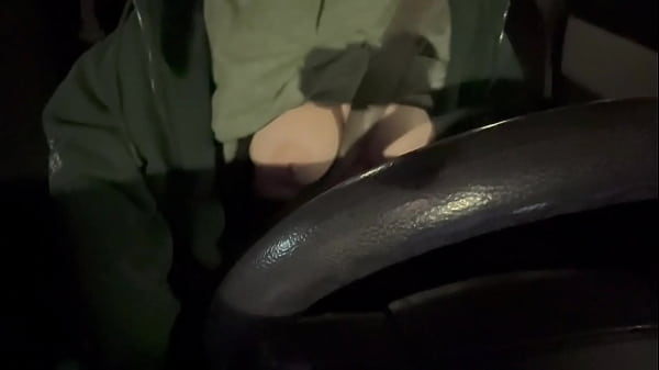 Image Italian Big tits Milf Artemisia Love Hot solo Sexy Car ride showing her big hot tits and big hard nipples