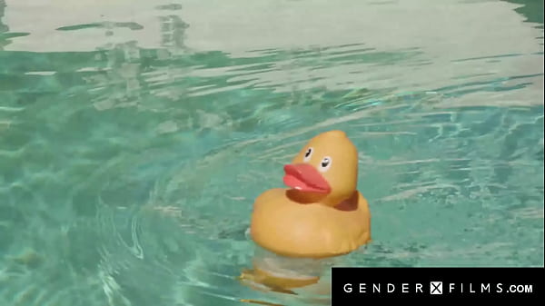 Image Trans Poolgirl Rails The Fuck Out of Big Tittied Slut - GenderXFilms