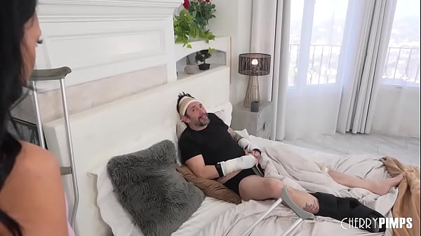 Image Step daddy fucks stepdaughter when she offers to help scratch his itch