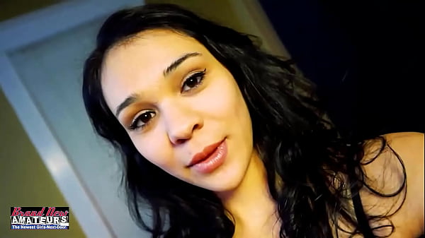 Image Skinny Brunette Coed Sabrina Sucks A Cock And Swallows The Cumshot!