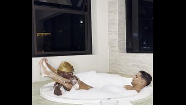 Image BLACK AND LATINO GAYS FUCK IN SAUNA