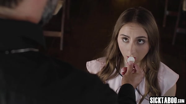 Image Priest Tommy turned into sinner by hot big ass teen Penelope Kay