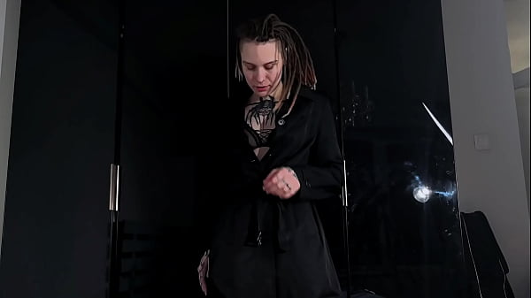 Image She travels in coat just to suck dick, but get good fucks as a bonus