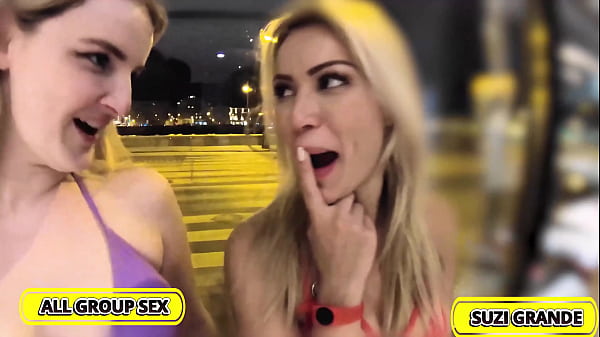 Image Suzi Grande's Oral Obsession, Slurping Up Dean & Matt Throbbing Cocks!