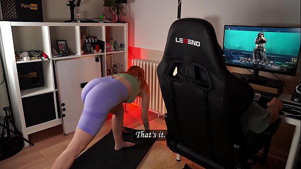 Image While I Play Video Games, She Tries to Seduce Me for Sex!