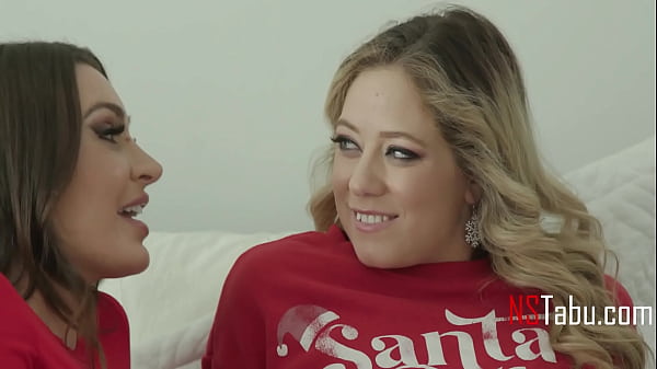 Image Horny American Step Sisters Embrace The Gift Of Family This Christmas-