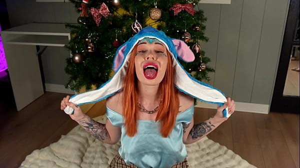 Image In That Sexy Costume, She Can't Resist Sucking My Cock!