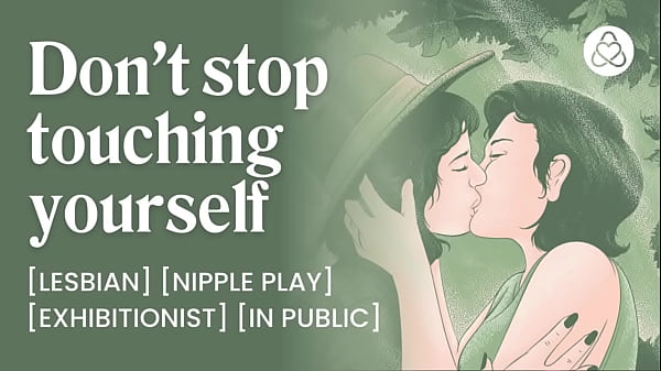 Image Finger fucking my lesbian girlfriend in the garden | Sensual lesbian fingering raw wet pussy in public ASMR