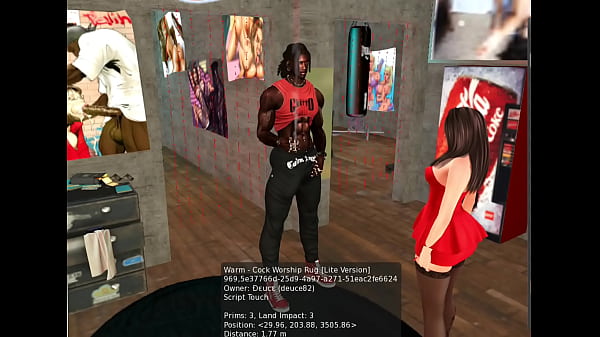 Image Babydoll takes deep inside a huge cock fucks guy cock squirt cum black bbc machinima second life FULL ON RED