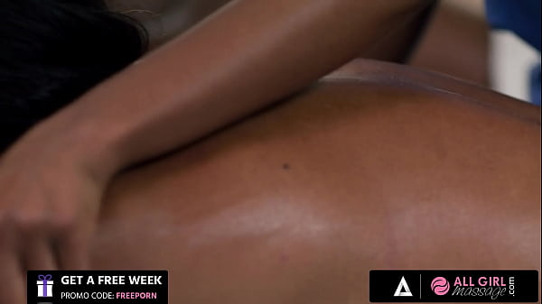 Image ALL GIRL MASSAGE - Hot Ebony Threesome With Two Administrative Assistant August Skye And Ana Foxxx