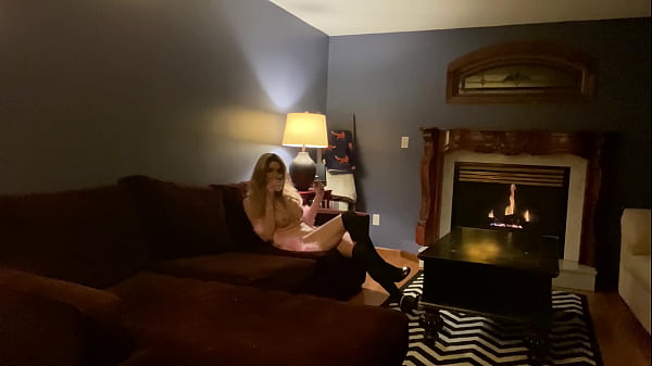 Image Trans Woman Smokes Cigar While Masturbating