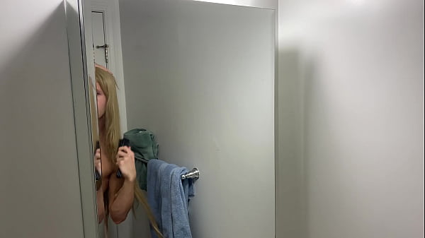 Image Crossdresser Fixing Messy Wig