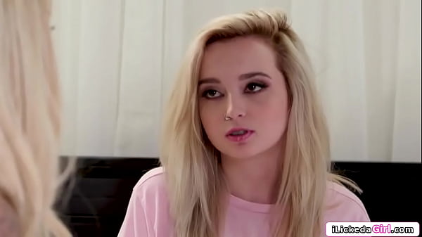 Image Petite lesbian teen ass licking her blonde nerd roommate
