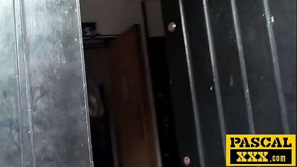 Image Lazy Ebony Barmaid Hottie Gets Punished by Her Rough Boss
