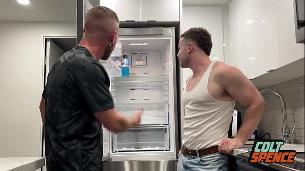 Image Colt Spence Teaches Marcus McNeill a Big Hard Lesson in Kitchen