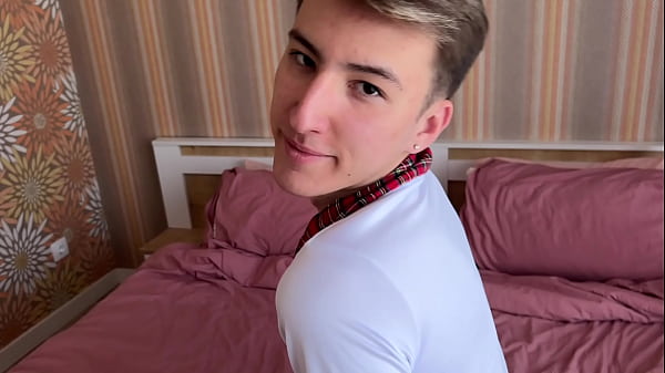 Image Oliver Strelly fucks cute twink hard without a condom