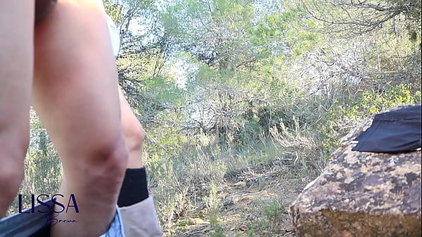Image Couple feels horny and fucks in the forest
