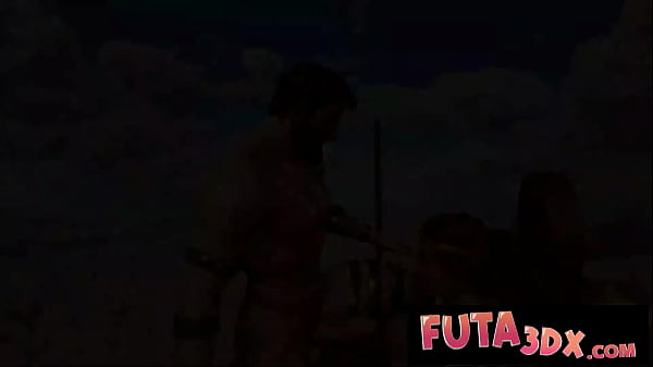 Image Futa3DX - Futa Goddess Gets Fucked Hard  On The Throne In The Clouds