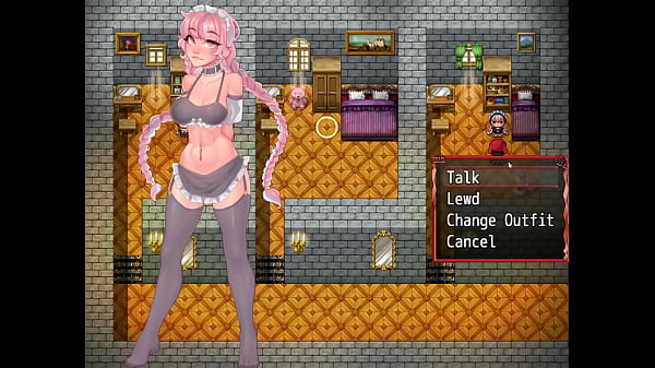 Image Harem In Another World [ HAREM Hentai Game ] Ep.14 redhead MILF block him with her GIANT TITS !