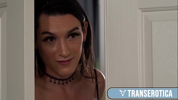 Image Brunette TS Bambi Bliss Wrecks Angelina Please's Tranny Ass Raw!