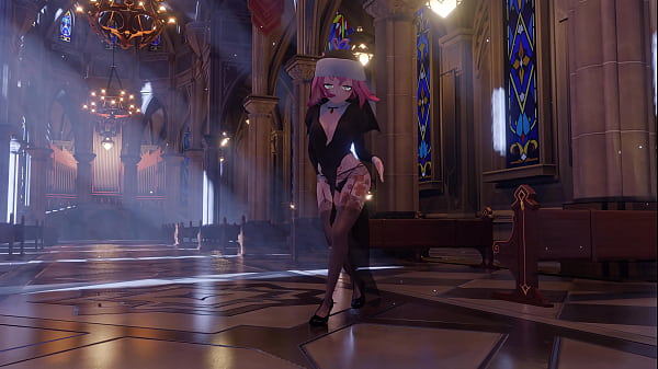 Image [MMD] NUN STRIP TEASE | BLACKPINK - How You Like That