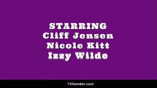 Image Threesome with Cliff Jensen, Izzy Wilde and Nicole Kitt!!