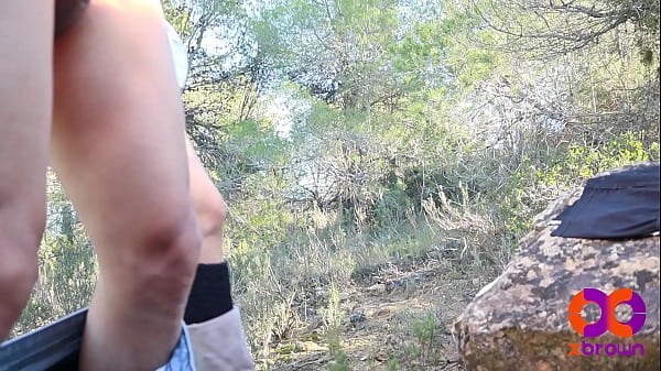 Image Couple feels horny and fucks in the forest