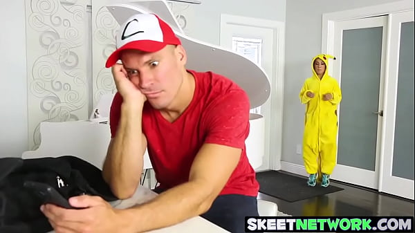 Image Sexy teen with pokemon costume gets pussy smashed hard