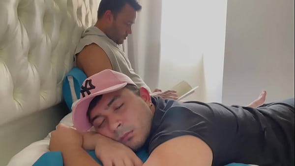 Image Hot friend takes advantage when she sleeps and eats her ass bareback