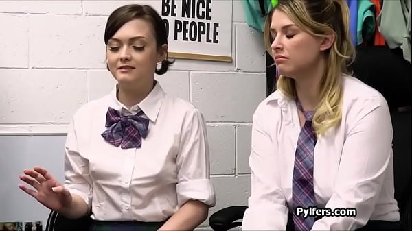 Image Coeds sharing officers dick in the small office