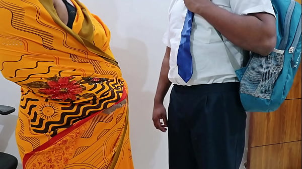 Image Bhabhi USING student for having fun and satisfying herself