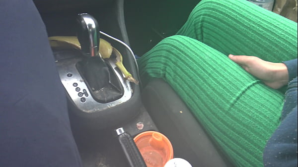 Image busty french amateur stepmom touching her stepsons cock in the car