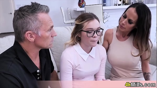 Image Geeky stepdaughter got a special gift from us and her pussy wont forget it soon