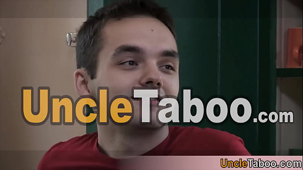 Image Cute teen gets his first deepthroat lesson bareback style