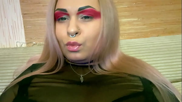 Image Hot Goth Girl Masturbates