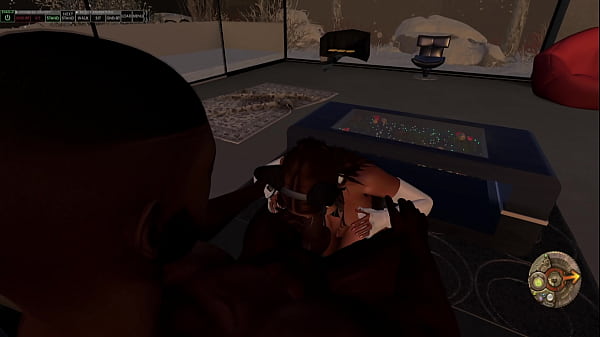 Image Second Life Black man fucks asian woman on a couch