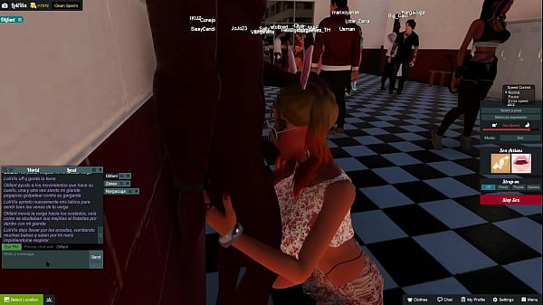 Image 3dxchat | LoliVix | 44 | Joven colegiala comiendole la verga a sus compa&ntilde_eros de clase en el instituto | 1ra parte
